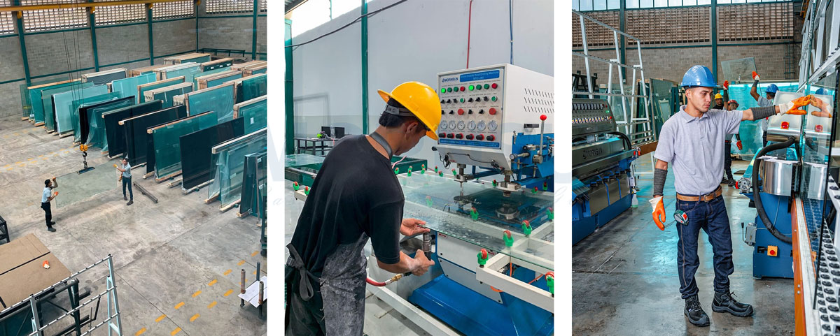 Special Customized Glass Edging Machine and Drilling Machine