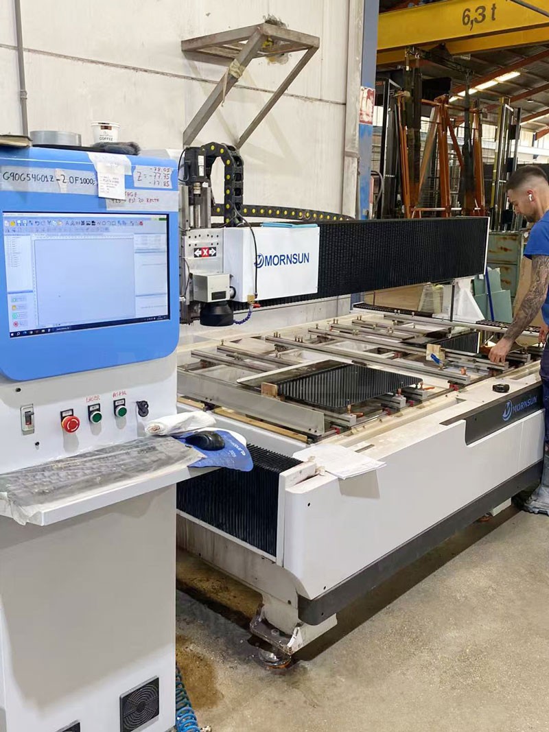 Laser Sandblasting Machine in Spain glass drilling machine in europe Mornsun Glass Machine